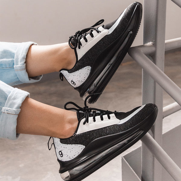 Corashoes Stylish Lace Up Air Cushion Sneakers