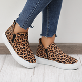 Corashoes Women Leopard Casual Sneakers