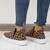 Corashoes Women Leopard Casual Sneakers