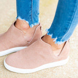 Corashoes Slip-On Round Toe Breathable Sneakers