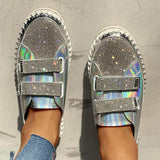 Corashoes Studded Insert Sequins Sneakers